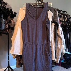 athleta textured jumpsuit